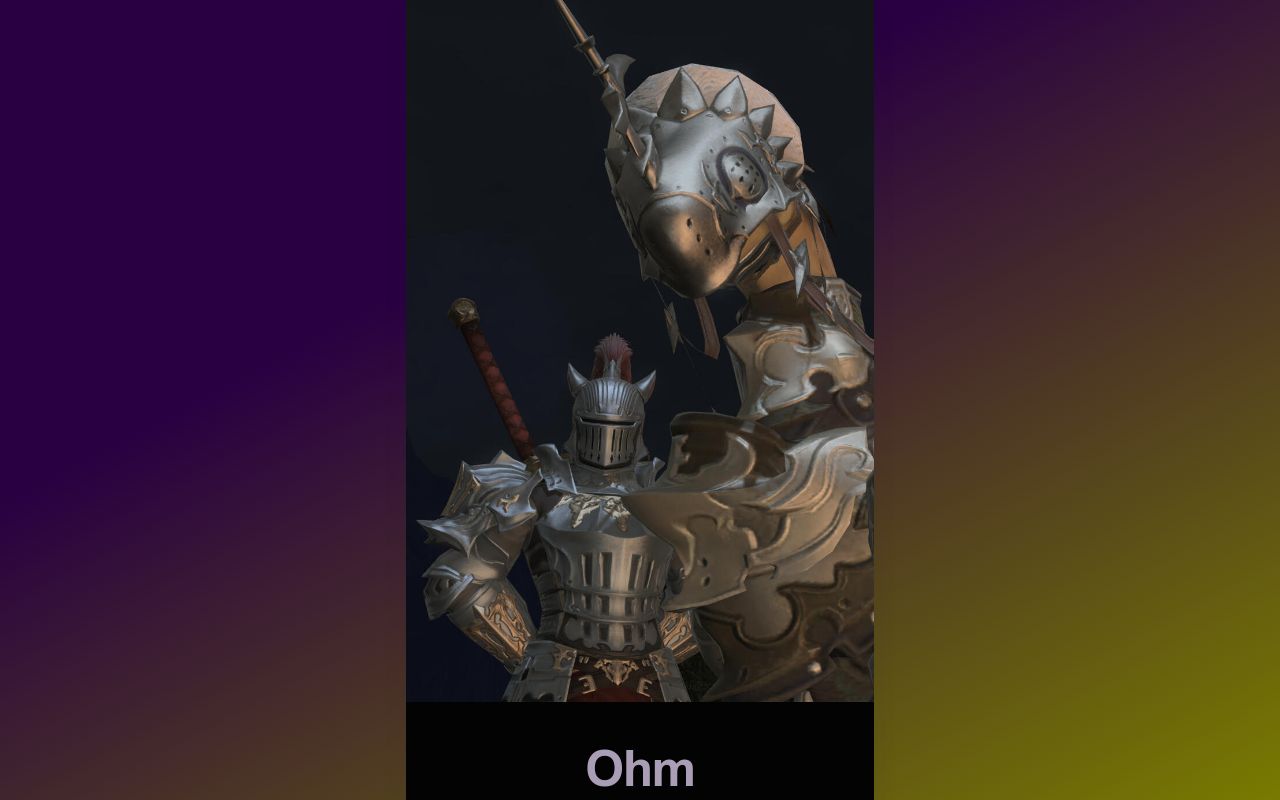 Carrd profile picture for @ohm